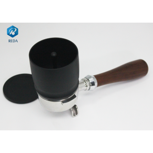 Aluminum coffee powder funnel portafilter dosing funnel